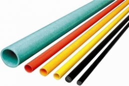 Glass fiber reinforced plastic fiberglass ​pultruded FRP round tube 