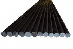 Promotional pultruded cfrp solid pole rod carbon fiber stick