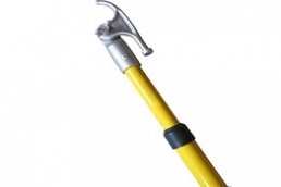 High voltage telescopic fiberglass electric hot stick